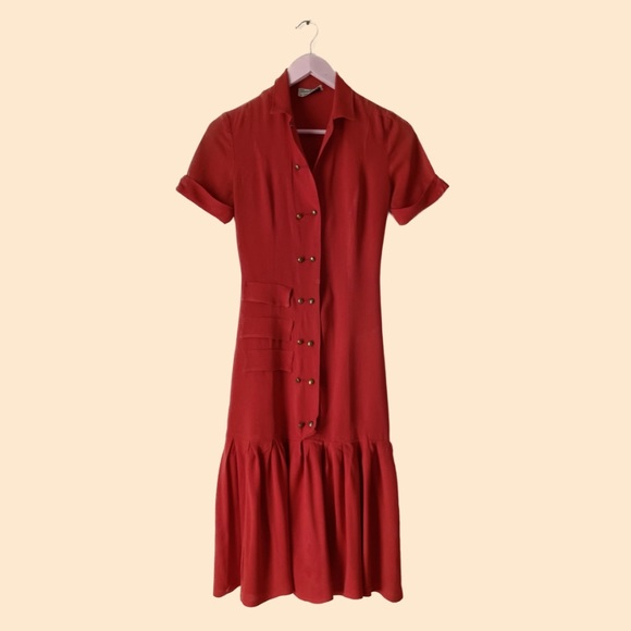 Vintage 1950s Doris Dodson Dress - Picture 1 of 10